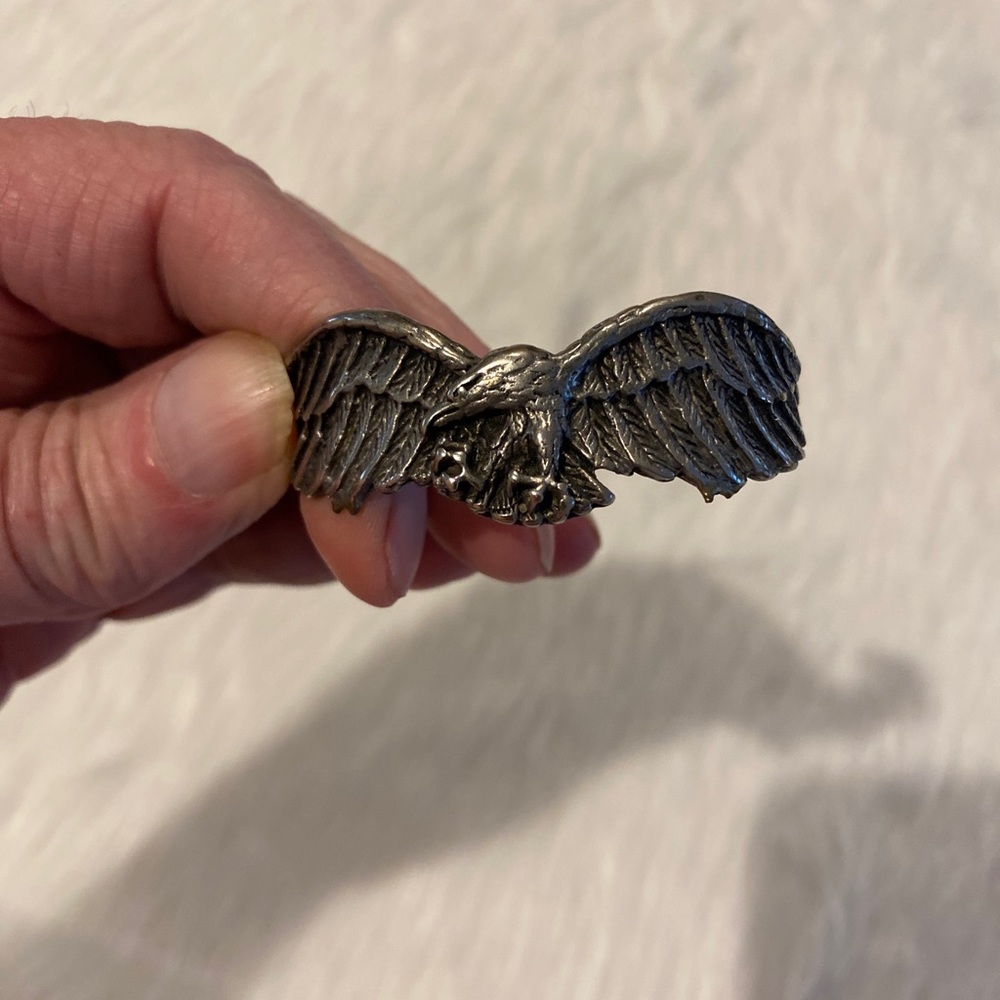 Vintage G & S Silver Eagle Bracelet